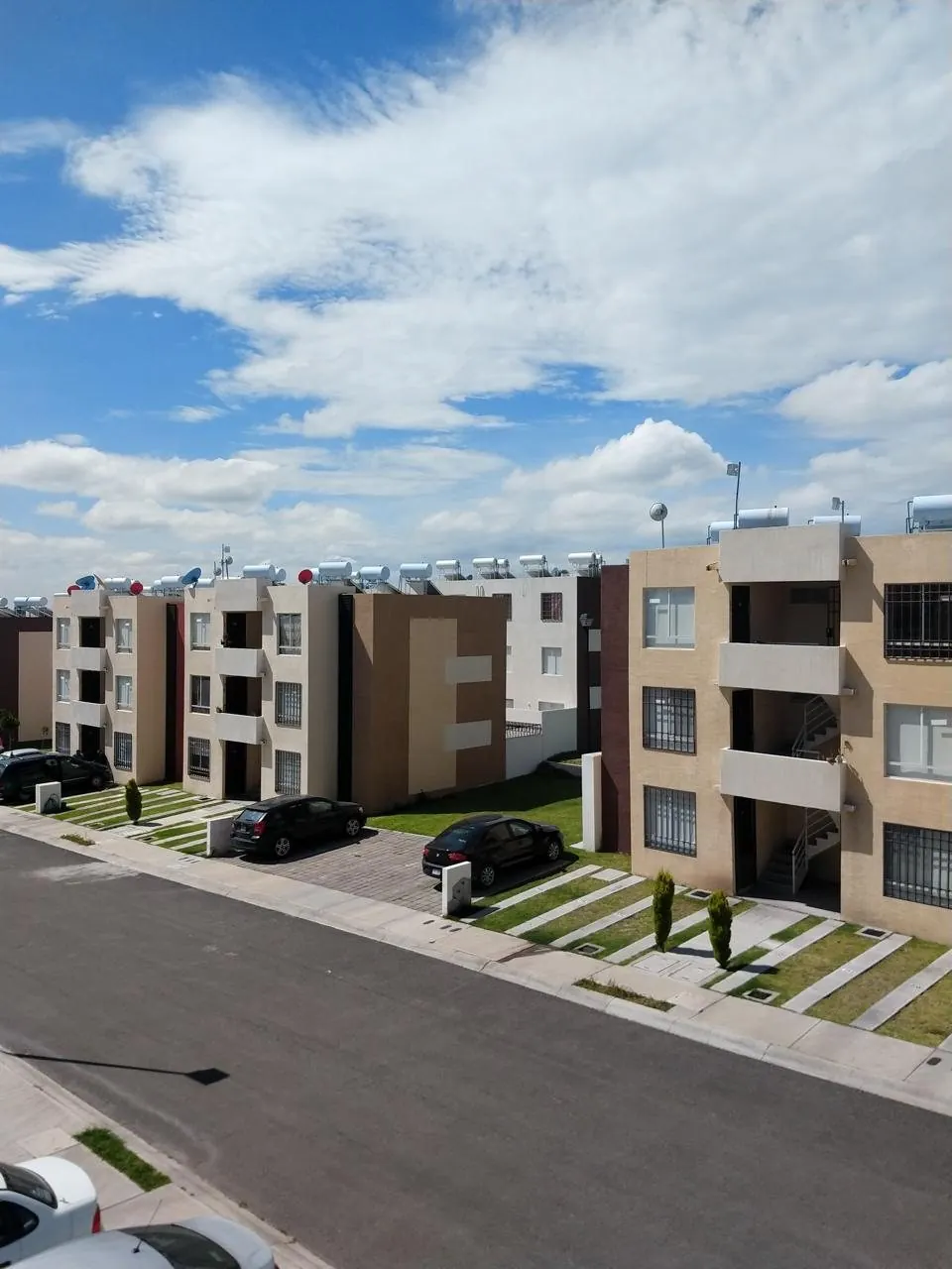 Fachada del condominio