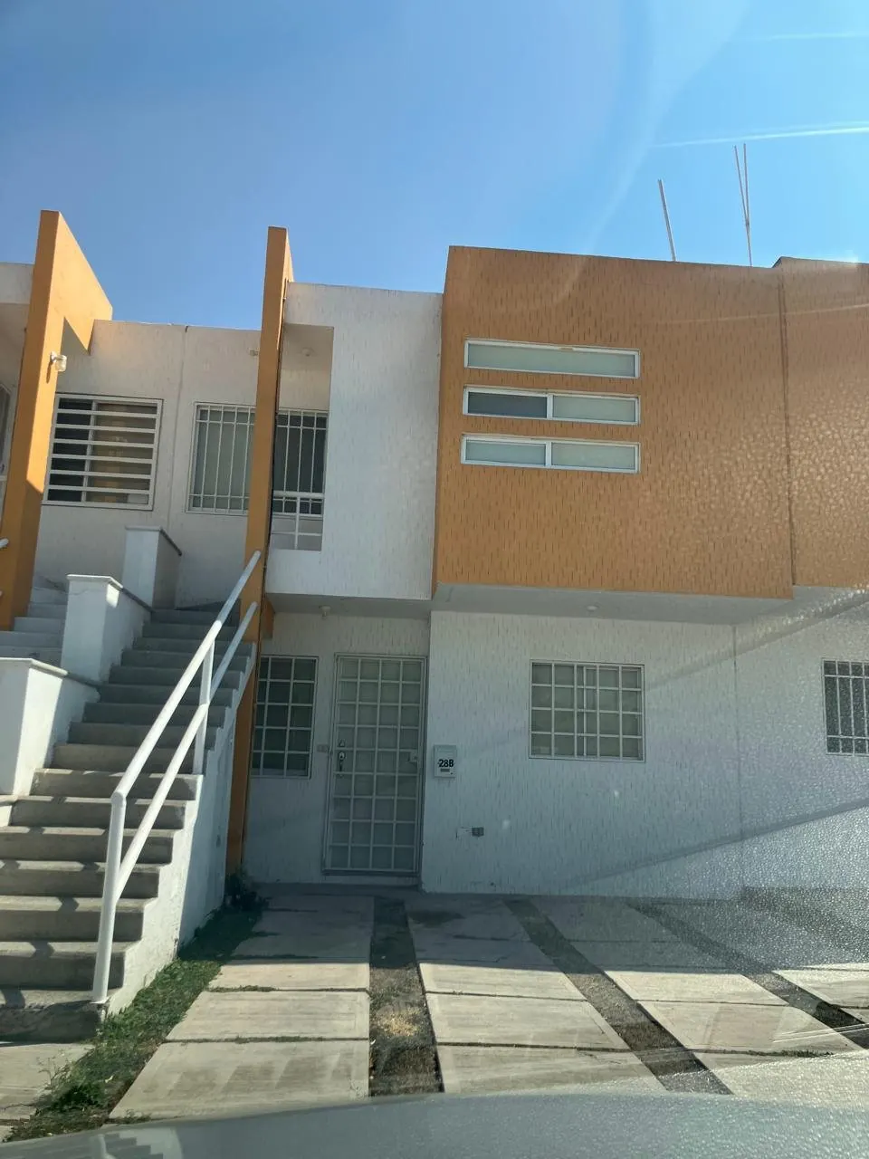 Fachada del dúplex